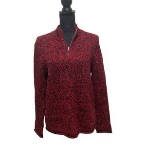 Jones New York Sport  Sherpa Oversize Pull Over Sweater Size Small